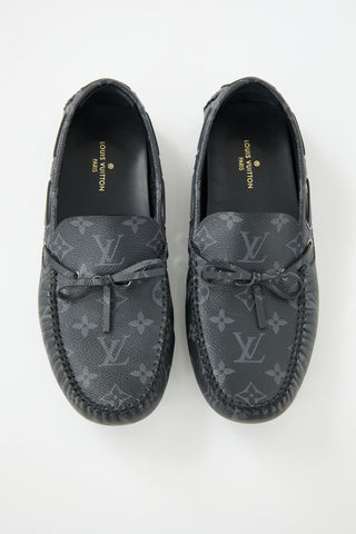 Louis Vuitton Leather Arizona Driver Loafer