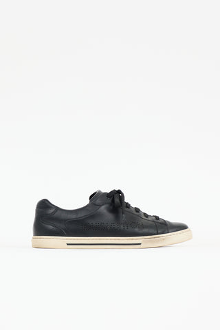 Louis Vuitton Leather & Shearling Sneaker