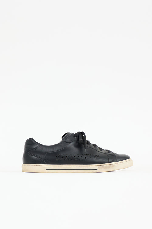 Louis Vuitton Leather & Shearling Sneaker