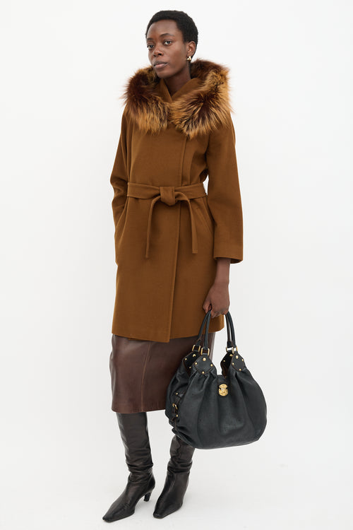 Louis Vuitton Mahina Leather L Bag