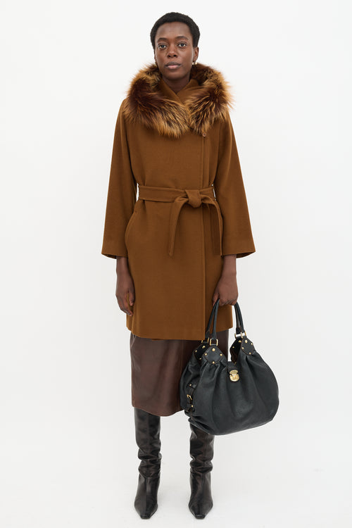 Louis Vuitton Mahina Leather L Bag