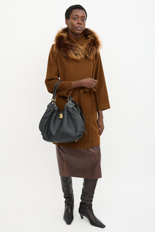 Louis Vuitton Mahina Leather L Bag