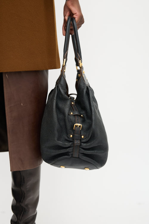 Louis Vuitton Mahina Leather L Bag