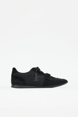 Louis Vuitton Mesh & Suede Stardust LV Sneaker
