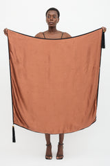 Louis Vuitton Metallic Tassel Shawl