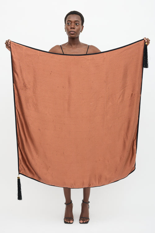 Louis Vuitton Metallic Tassel Shawl