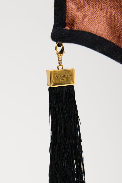 Louis Vuitton Metallic Tassel Shawl