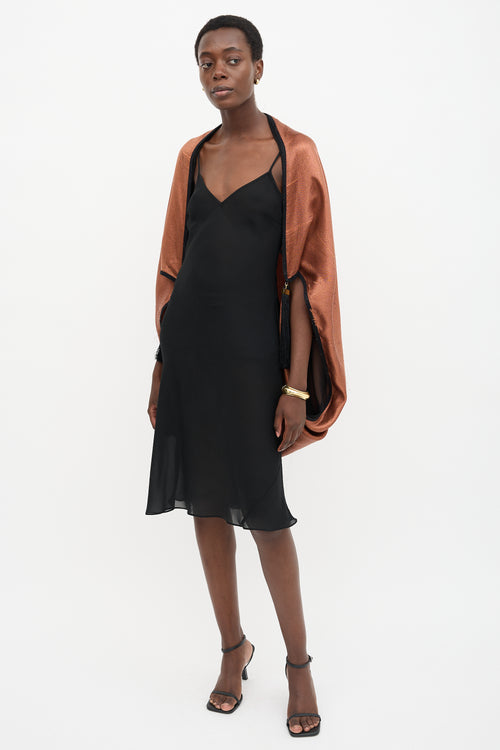 Louis Vuitton Metallic Tassel Shawl