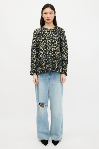 Louis Vuitton Mohair Patterned Sweater