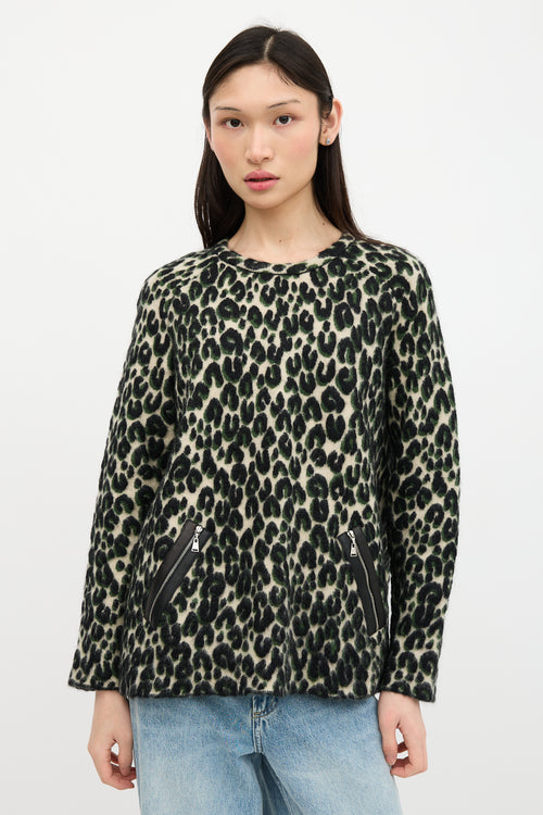 Louis Vuitton Mohair Patterned Sweater