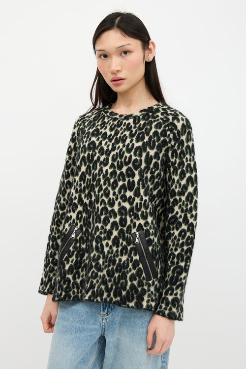 Louis Vuitton Mohair Patterned Sweater