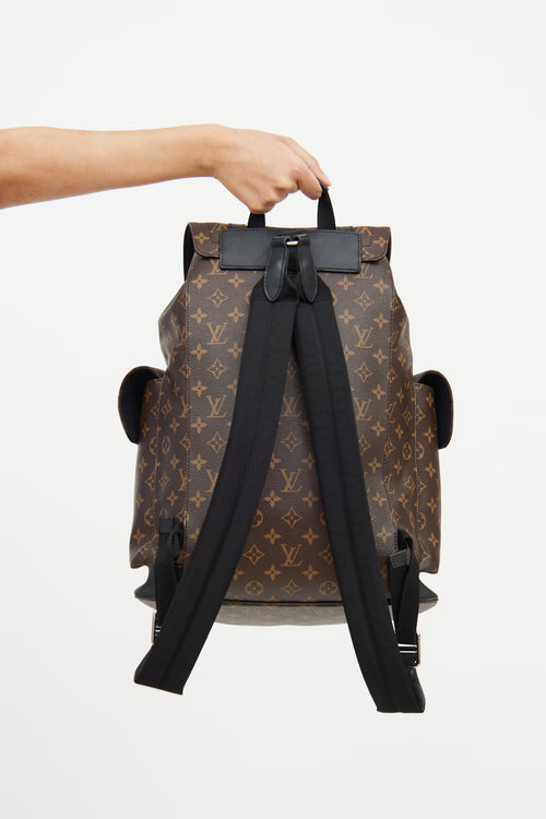 Brown Monogram Christopher MM Backpack