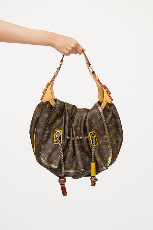 Louis Vuitton Brown Monogram Kalahari Bag