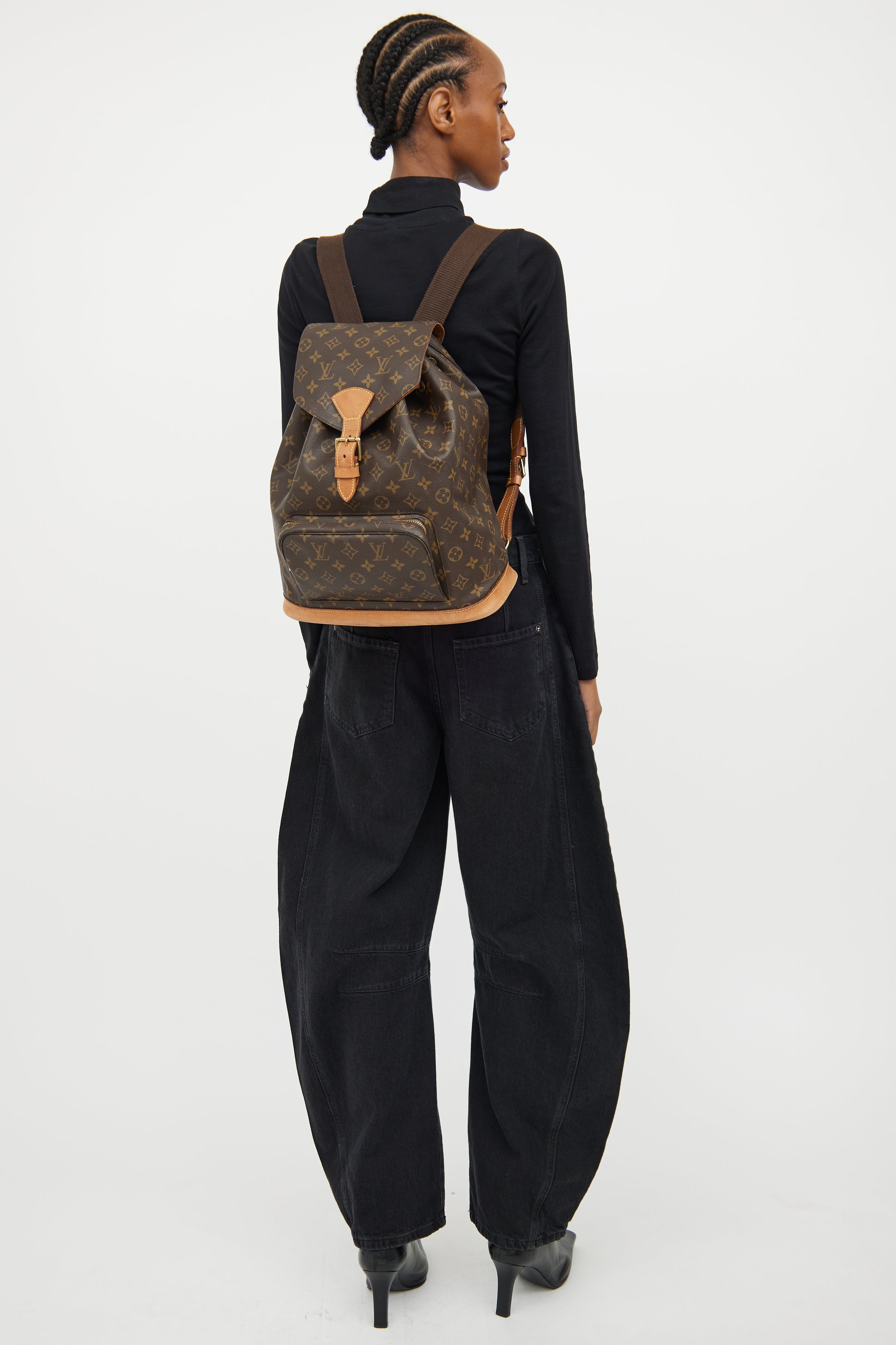 Louis Vuitton // Brown Monogram Montsouris Backpack – VSP Consignment Louis Vuitton // Brown Monogram Montsouris Backpack – VSP Consignment