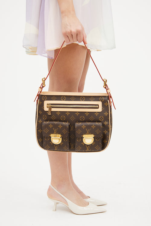 Louis Vuitton Brown Monogram Hudson Bag