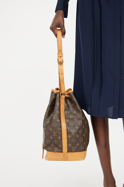 Louis Vuitton Brown Monogram Noe Bag