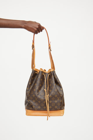 Louis Vuitton Brown Monogram Noe Bag