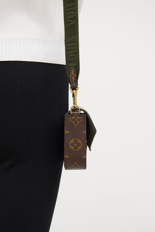 Louis Vuitton Monogram Strap & Go Bag
