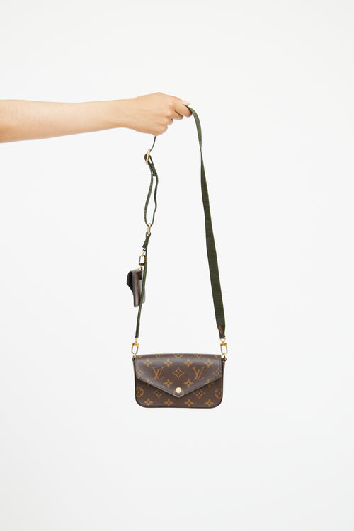 Louis Vuitton Monogram Strap & Go Bag