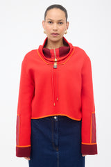 Louis Vuitton Monogram Accent Pullover Sweatshirt