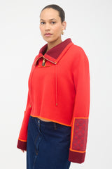 Louis Vuitton Monogram Accent Pullover Sweatshirt