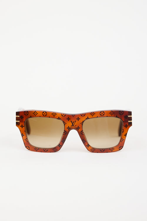 Louis Vuitton Monogram Blade Square Sunglasses