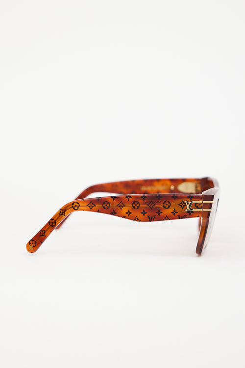 Louis Vuitton Monogram Blade Square Sunglasses