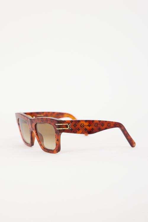 Louis Vuitton Monogram Blade Square Sunglasses