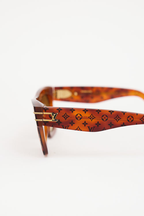 Louis Vuitton Monogram Blade Square Sunglasses