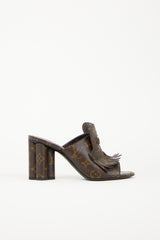 Louis Vuitton Monogram Canvas Indiana Mule