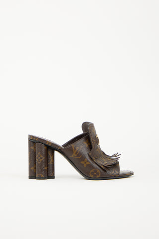 Louis Vuitton Monogram Canvas Indiana Mule