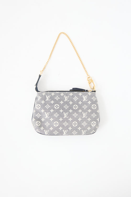 Louis Vuitton Monogram Idylle Mini Lin Pochette