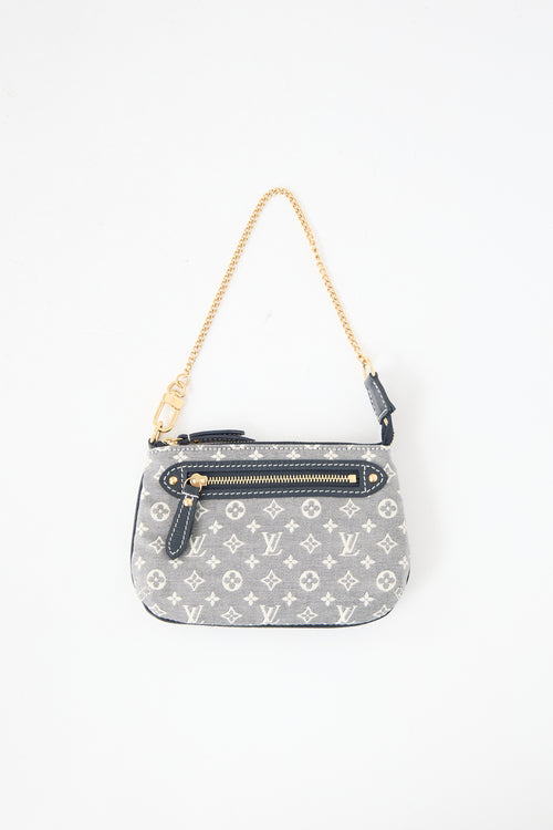 Louis Vuitton Monogram Idylle Mini Lin Pochette