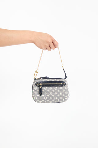Louis Vuitton Monogram Idylle Mini Lin Pochette