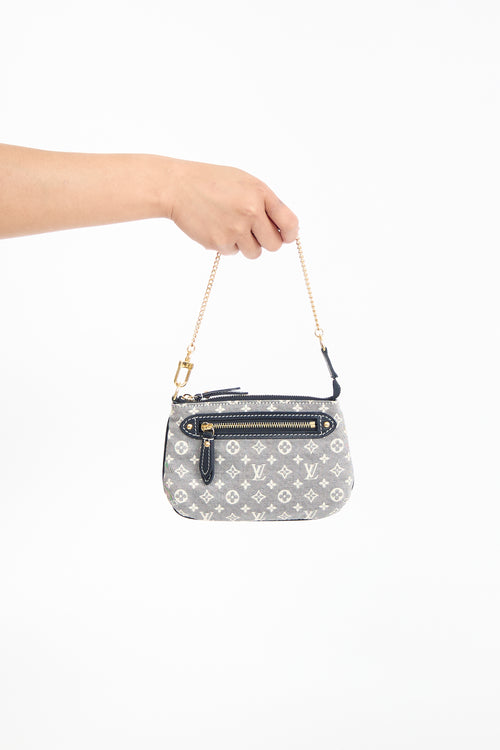 Louis Vuitton Monogram Idylle Mini Lin Pochette