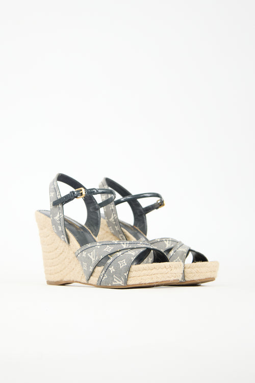 Louis Vuitton Monogram Majorca Espadrille Sandal