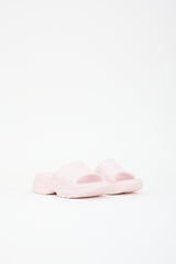 Louis Vuitton Monogram Rubber Platform Slide