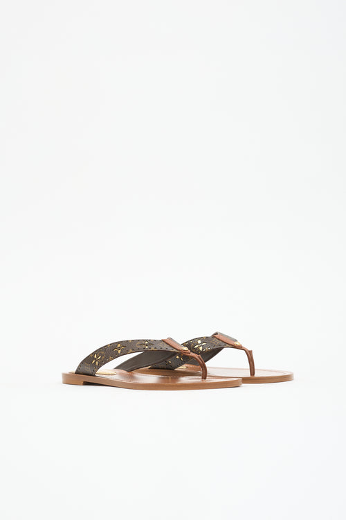 Louis Vuitton Monogram Sunny Sandal