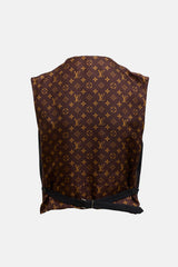 Louis Vuitton Monogram & Wool Zip Vest