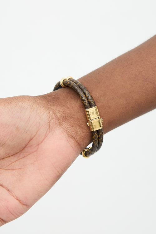 Louis Vuitton Monogram Keep It Twice Bracelet