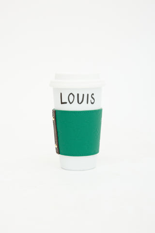 Louis Vuitton Monogram Porcelain Cup Louis Travel Mug