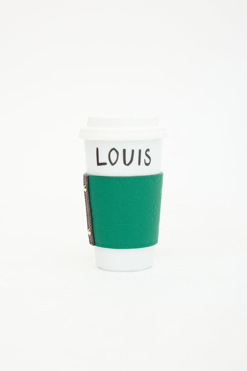 Louis Vuitton Monogram Porcelain Cup Louis Travel Mug