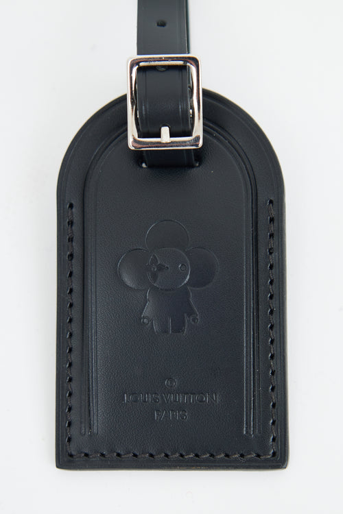 Louis Vuitton Black Murakami Luggage Tag