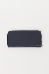 Louis Vuitton Navy Epi Leather Zippy Wallet