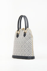 Louis Vuitton Navy & Grey Mini Monogram Canvas Alma Haut Bag