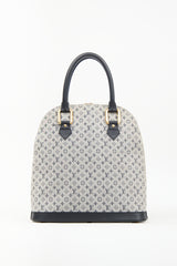 Louis Vuitton Navy & Grey Mini Monogram Canvas Alma Haut Bag