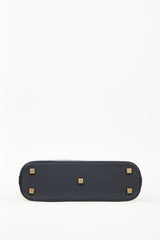 Louis Vuitton Navy & Grey Mini Monogram Canvas Alma Haut Bag
