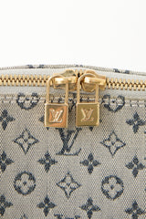 Louis Vuitton Navy & Grey Mini Monogram Canvas Alma Haut Bag