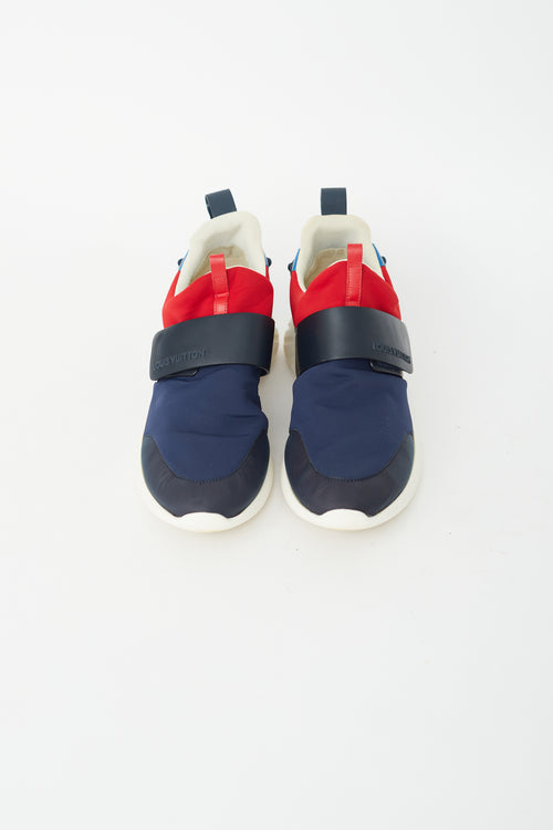 Louis Vuitton Navy & Multicolour America's Cup 2017 Regatta Sneaker