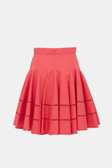 Louis Vuitton Panelled Skater Mini Skirt